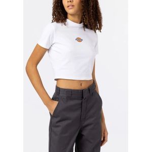 Dickies, Tops, Dames, Wit, L, Katoen, Maple Valley Tee voor vrouwen