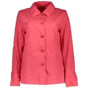 Gant, Jassen, Dames, Roze, L, Katoen, Reversible Sports Jacket in Pink