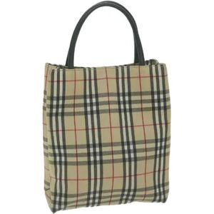 Burberry Vintage, Pre-owned, Dames, Veelkleurig, ONE Size, Nylon, Pre-owned Nylon handbags
