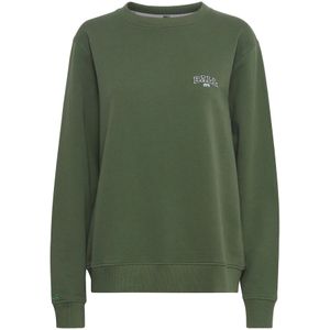 Ball, Sweatshirts & Hoodies, Dames, Groen, XS, Luxe Sweatshirt met Geborduurd Detail