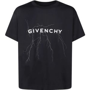 Givenchy, Tops, Heren, Zwart, 2Xl, Katoen, T-Shirts