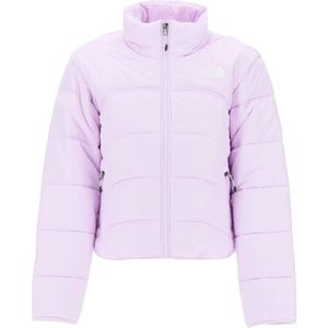 The North Face, Elements Korte Puffer Jas Paars, Dames, Maat:S