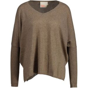 Absolut Cashmere, Truien, Dames, Bruin, M, Stijlvolle Trui voor een Trendy Look