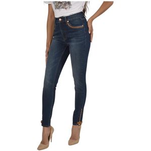 Frank Lyman, Slim-fit jeans Blauw, Dames, Maat:2XL