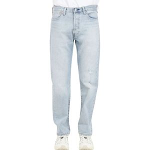 Levi's, Jeans, Heren, Blauw, W36, Denim, Heren Denim Jeans 501 Original