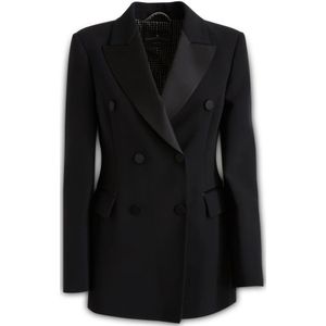 Ermanno Scervino, Blazers Zwart, Dames, Maat:S