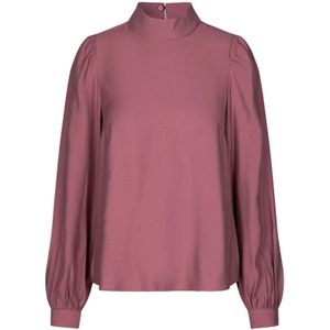 mbyM, Blouses & Shirts, Dames, Roze, L, Polyester, Roze Amaryllis Blouse