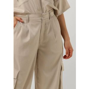 Copenhagen Muse, Broeken, Dames, Beige, XL, Beige Pantalon voor Chique Look