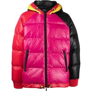 Dsquared2, Jassen, Heren, Roze, M, Karen 309 Heren Winterjas