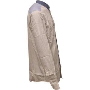 Harmont & Blaine, Overhemden, Heren, Beige, XL, Katoen, Lange mouwen overhemd