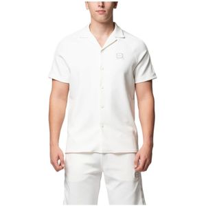 My Brand, Overhemden, Heren, Wit, 2Xl, Katoen, Witte Piqué Blouse
