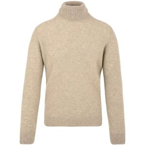 Filippo De Laurentiis, Truien, Heren, Beige, XL, Beige Coltruien voor Heren