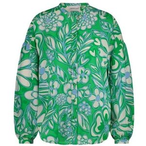 Fabienne Chapot, Blouses & Shirts, Dames, Groen, 2Xl, Groene Streisand Oversized Blouse