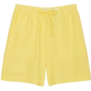 Marc O'Polo, Shorts recht Geel, Dames, Maat:3XL