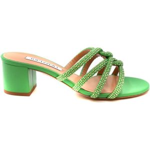 Aquazzura, Schoenen, Dames, Groen, 37 EU, Hakmuiltjes