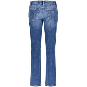 Guess, Jeans, Dames, Blauw, W25, Katoen, Brooklyn Jeans Blauw Dames Straight Fit