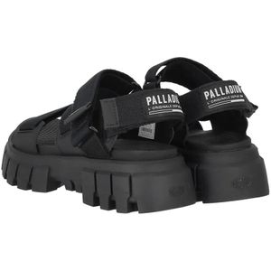 Palladium, Schoenen, Dames, Zwart, 40 EU, Flat Sandalen