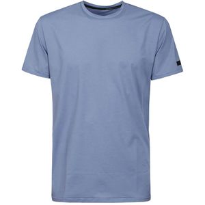 Rrd, Zomer korte mouwen T-shirt Blauw, Heren, Maat:3XL