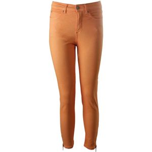 C.Ro, Jeans, Dames, Oranje, 4Xl, Katoen, Magic Fit Zip Jeans 5226/525/386