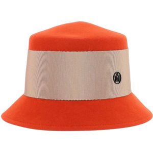 Maison Michel, Hats Oranje, Dames, Maat:M