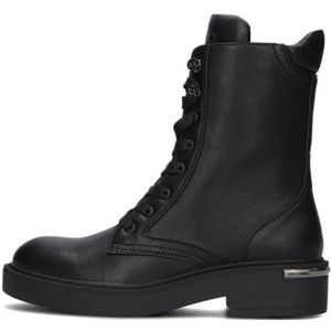 Mexx, Schoenen, Dames, Zwart, 36 EU, Zwarte Veterboots Maeko