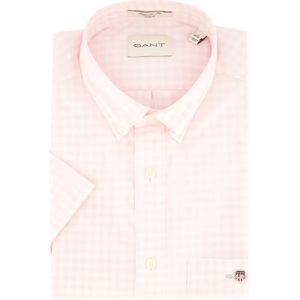 Gant, Overhemden, Heren, Roze, L, Casual Roze Overhemd