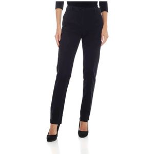 Aspesi, Dames Lange Broek Zwart, Dames, Maat:XS