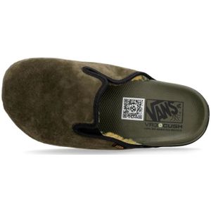 Vans, Schoenen, Dames, Groen, 39 EU, Suède, Suede Harbor Mule Olive/Black