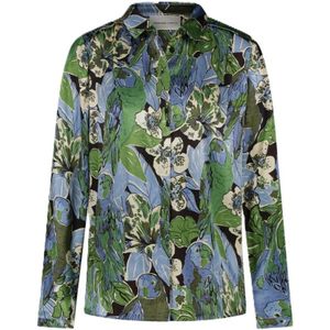 Fabienne Chapot, Blouses & Shirts, Dames, Veelkleurig, S, Zonsopgang Blouse met Bloemenprint