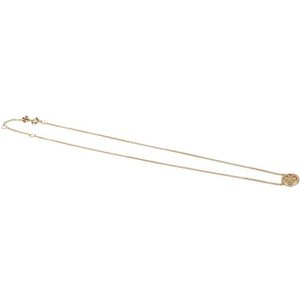 Tory Burch, Miller Pave Hanger Ketting Geel, Dames, Maat:ONE Size