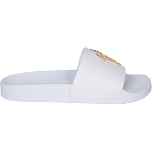 Giuseppe Zanotti, Slippers Wit, Heren, Maat:43 EU