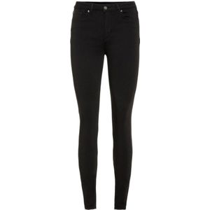 Vero Moda, Vmlux NW Super S Jeans Ba 037 Noos G: Zwart | Freewear Zwart Zwart, Dames, Maat:2XL L32