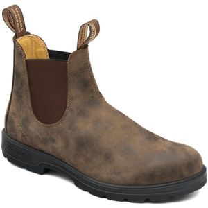 Blundstone, Schoenen, Heren, Bruin, 43 1/2 EU, Leer, Klassieke Chelsea-laarzen in Rustic Crazy Horse Brown