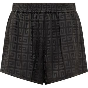 Givenchy, Korte broeken, Dames, Zwart, S, Short Shorts