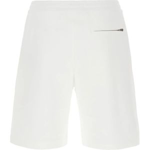 Alexander McQueen, Korte broeken, Heren, Wit, S, Stijlvolle Bermuda Shorts voor Mannen