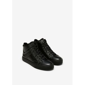 Marc O'Polo, Schoenen, Heren, Zwart, 45 EU, Leer, Hoge top sneaker