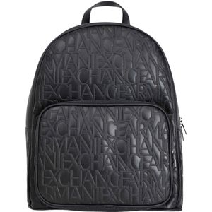 Armani Exchange, Tassen, Heren, Zwart, ONE Size, Backpacks