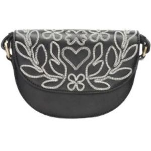 Fabienne Chapot, Shoulder Bags Zwart, Dames, Maat:ONE Size