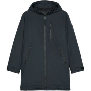 Marc O'Polo, Parka met capuchon regular Blauw, Heren, Maat:XL