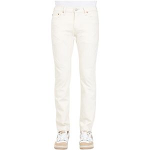 Levi's, Witte 511Tm Slim Jeans voor heren Wit, Heren, Maat:W30