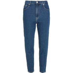 Calvin Klein Jeans, Jeans, Dames, Blauw, W33, Denim, Jeans Mom Jean