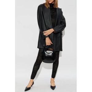 Fabiana Filippi, Truien, Dames, Zwart, 2Xs, Wol, Lange mouwen turtleneck