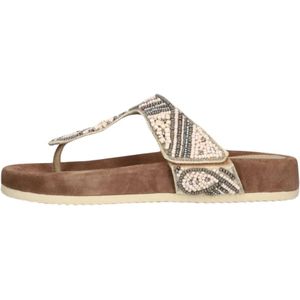 Lazamani Dames Slippers 75.397 Beige