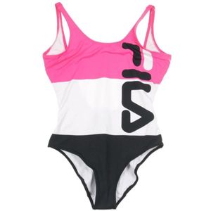 Fila, Badkleding, Dames, Veelkleurig, XS, Roze Yarrow Badpak