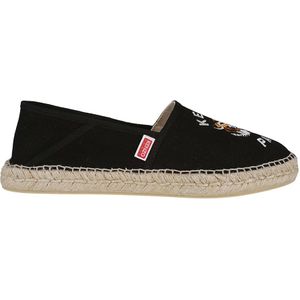 Kenzo, Zwarte Slip-On Espadrilles Zwart, Heren, Maat:40 EU