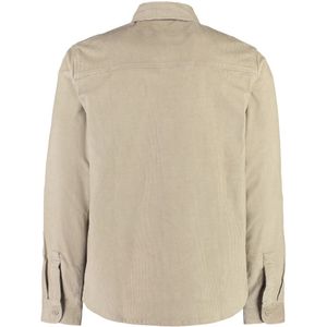 Dickies, Overhemden, Heren, Beige, S, Katoen, Corduroy Overhemd met relaxte pasvorm