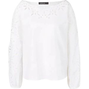 Marc Cain, blouses zwart Wit, Dames, Maat:XL