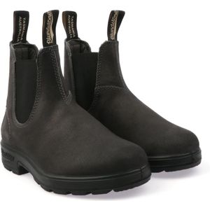 Blundstone, Schoenen, Dames, Grijs, 38 1/2 EU, Suède, Stalen grijze gewaxte suède laarzen