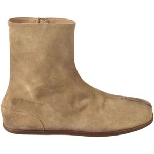 Maison Margiela, Schoenen, Heren, Beige, 39 EU, Enkellaarsjes