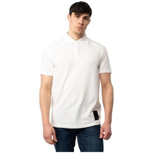 Armani Exchange, Polo Shirts Wit, Heren, Maat:M